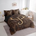 thumbnail image 3 of Castle Fairy Teens Girls Boys Personalized Initial Letter J 7Pcs Bedding Comforter Set,Abstract Retro Queen Bedding Sets Super Cozy,Woodland Animal Deer Queen Sheet Sets,Lightweight Room Decor, 3 of 8