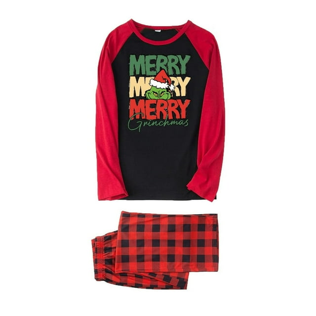 Pyjamas de Noël Assortis pour Hommes Ensembles de Pyjamas de Vacances pour la Famille