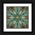 thumbnail image 1 of Studio Nine6 12x12 Black Ornate Wood Framed with Double Matting Museum Art Print Titled - Sea Glass A, 1 of 4