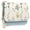 blue, variant on GAEKEAO Small Wallet for Women RFID Blocking Slim Keychian Wallet Floral Vegan Leather Card Holder with Zip Pocket ID Window