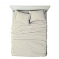 thumbnail image 3 of MyGiza Sheets 4 Piece King Sheet Sets 400 TC 100% Giza Egyptian Cotton Ivory Sheet Set Fits upto 18 Inches Deep, 3 of 7