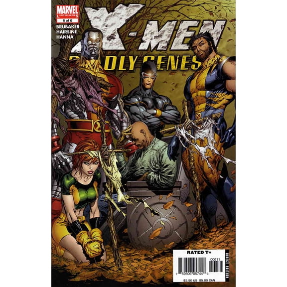 X-Men: Deadly Genesis #6 VF ; Marvel Comic Book