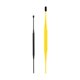 thumbnail image 3 of de punción para auriculares de silicona suave con caja de almacenamiento de doble extremo herramienta de eliminación de curetas de cera - Yellow Amarillo Negro A Salvador palillo de oreja de doble cabeza, 3 of 9