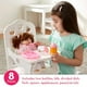 thumbnail image 2 of Melissa & Doug Juego de alimentación para accesorios para muñecas Mine to Love Time to Eat (8 piezas), rosa, 2 of 5