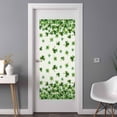 thumbnail image 2 of St. Patrick's Day Window Privacy Film, Spring Green Botanical Lucky Clovers Static Cling UV Sun Blocking Heat Control Window Tint Day and Night, Non-Adhesive One Way Privacy Cover 35.4''x78.7'', 2 of 7