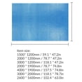 thumbnail image 4 of Generic Rectangular Pool Cover - Thermal Insulation, Dust & Rain Protection, 2.6 x 1.6m, Polyethylene Material, Multiple Sizes Available, 4 of 6