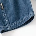 thumbnail image 5 of MXIEZI 1-8 Years old Baby Boys Denim Shorts Toddler Cotton with Pockets Jeans Shorts Summer Elastic Waist Five Pants for Kids, 5 of 9