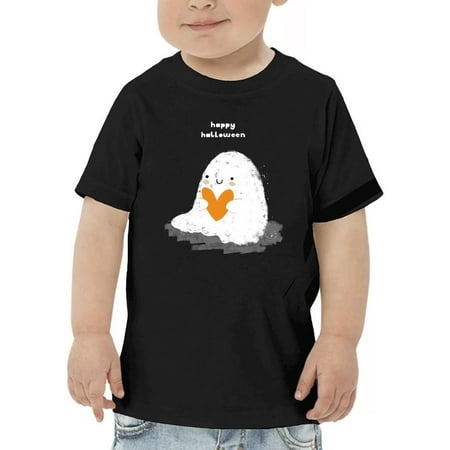 

Happy Halloween Ghost Heart T-Shirt Toddler -Image by Shutterstock 4 Toddler