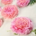 thumbnail image 3 of BalsaCircle 6 Pieces 7" 9" 11" Blush Pink Carnations Large Party Tissue Paper Wedding Flowers, 3 of 6
