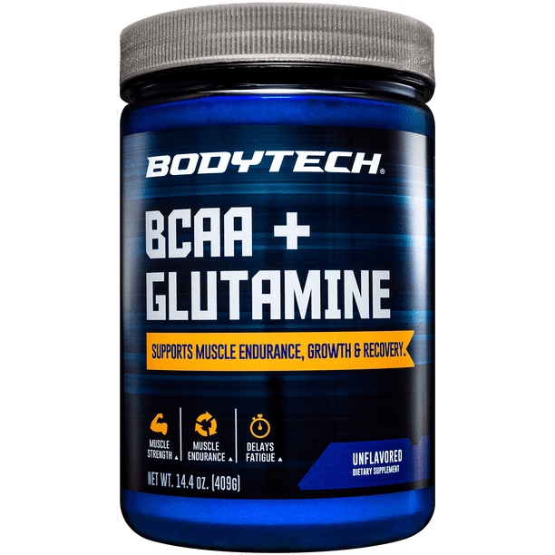 BCAA Glutamine Supports Muscle Endurance, Growth Recovery with