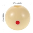 thumbnail image 2 of OULII Practice Cue Ball Billiard Training Cue Ball Multi Resin for Snooker Training 1Pcs, 2 of 8