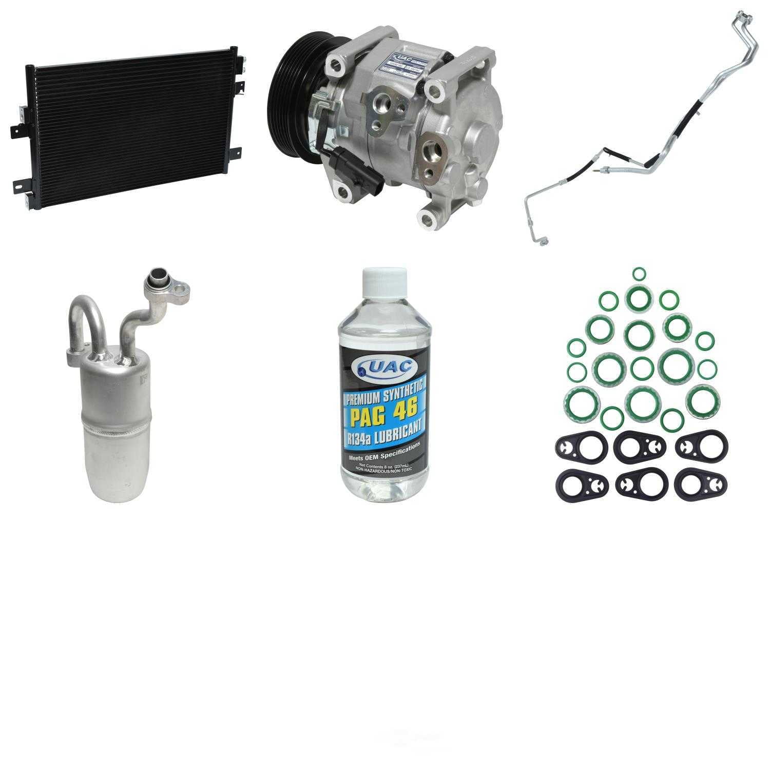 UAC KT 6206A Compressor-condenser Replacement Kit