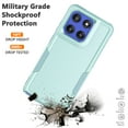 thumbnail image 7 of For Moto G Stylus 5G 2025 Case, Rugged Phone Case for Motorola Moto G Stylus 5G 2025, Njjex Shockproof Protection Heavy Duty Armor Hard Plastic & Rubber 2-in-1 Bumper Cover - Green, 7 of 7
