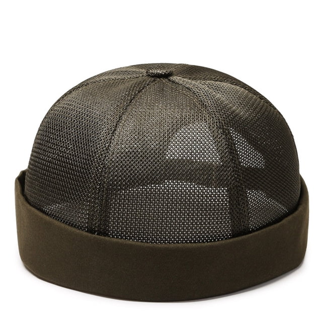 Men Solid Cap Mesh Quick Drying Adjustable Breathable Sport Outdoor Hip Hop Cap