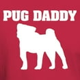thumbnail image 3 of CafePress - Pug Daddy Dark T Shirt - Men's Classic Graphic Cotton T-Shirt, 3 of 4