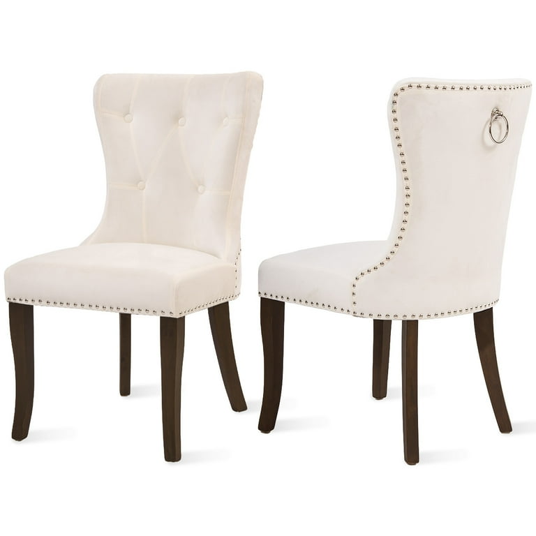 Walmart white dining sale chairs