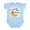 Sky Blue, variant on CafePress - I Love Nana!! Infant Bodysuit - Baby Light Bodysuit, Size Newborn - 24 Months