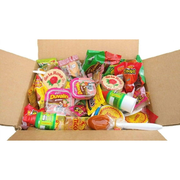 Mexican Candy Box (2L) Assortment Candies SOUR, SPICY,SWEET