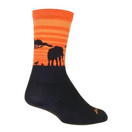 

SockGuy Crew 6in Serengeti Cycling/Running Socks (Serengeti - L/XL)