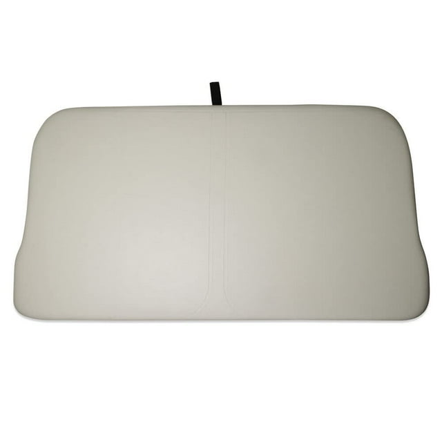 Performance Plus Carts EZGO Marathon Golf Cart Seat Bottom Cushion Assembly | Factory White Color | Compatible with 1973-1994 Gas Models | Made in the USA