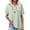 Light Green, variant on Womens Graphic T Shirts Embroidered Short Sleeve Floral Fashion Summer Tops,Watermelon Red,L