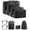 03 Black, variant on 8 Set Packing Cubes for Travel, Gifts for Women Mom,Anti-Tearing Suitcase Organizer for Luggage with Shoe & Hanging Toiletry Bag,general Vacation Essentials & Accessories for Cruise Ship