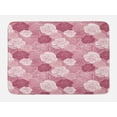 thumbnail image 1 of Rose Flowers Bath Mat, Pastel Tone Romantic Flowers Petals Motif Blossoming Nature Print, Plush Bathroom Decor Mat with Non Slip Backing, 29.5" X 17.5", Dried Rose Pale Rose, by Ambesonne, 1 of 2