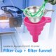 thumbnail image 2 of Taza de filtro de resina UV + embudo de silicona para accesorios de impresora 3D Anycubic/ELEGOO Hugtrwg Para estrenar, 2 of 9