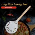 thumbnail image 4 of Betterjonny Pala Para Pizza Perforada Redonda Con Mango De Madera Desmontable Pala Para Pizza Giratoria De Aluminio Paleta Para Pizza Perforada Antideslizante De Metal Para Hornear (7 Pulgadas), 4 of 5