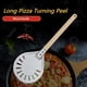 thumbnail image 4 of Betterjonny Pala Para Pizza Perforada Redonda Con Mango De Madera Desmontable Pala Para Pizza Giratoria De Aluminio Paleta Para Pizza Perforada Antideslizante De Metal Para Hornear (7 Pulgadas), 4 of 5