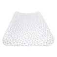 Burt's Bees Baby Honeybee Print Organic Changing Pad Cover, Heather ...