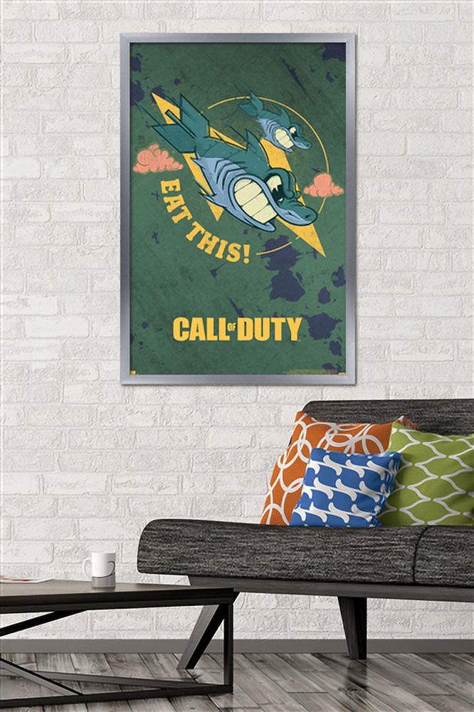 Call of Duty: Vanguard - Eat This Wall Poster, 22.375" x 34", Framed