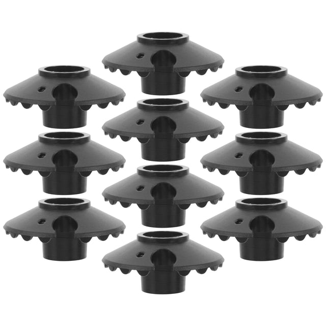 HONMEET 10 Pcs Embouts de Remplacement pour Bâton pour Amateurs de Randonnée et de Plein Air avec Diamètre Résistant à l'Usure de 1.9 Po