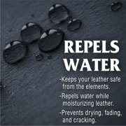 Mr. Leather Cleaner and Conditioner (8 oz) - Restores & Protects All Leather with Natural Oils - Hydrating and Water-Repelling Cream for Couches, Car Interior, Shoes, and Bags