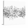 thumbnail image 2 of Black Grey Eucalyptus Leaves Wall Art Painting on Canvas, Spring Summer Botanical Floral Canvas Art Home Prints Wall Art Framed Modern Artwork for Living Room Bedroom Wall Decor 12x12in, 2 of 9