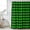 Green Black, variant on Black Plaid Shower Curtain, Waterproof Shower Curtains for Bathroom, Vintage Country Gray Buffalo Check Gingham Washable Fabric Bathtub Curtain Set Bath Decor with 12 Hooks Stall 36"x72"
