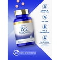 thumbnail image 4 of Vitamin B12 | 3000mcg | 180 Vegetarian Tablets | by Carlyle, 4 of 7