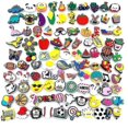 thumbnail image 1 of 50 Random 100 piezas diferentes dijes de zapatos para decoración de pulseras y zapatos, 1 of 3