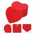thumbnail image 3 of 300Pcs Heart Shaped Paper Tags Hanging Craft Tags Valentines Day Gift Tags Blank Paper Tags, 3 of 8