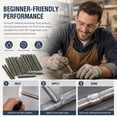 thumbnail image 5 of Low Temperature Aluminum Welding Rods, Easy Melt Universal Welding Sticks for Stainless Steel Iron Copper Repair, Suitable for DIY and Professional Use, 5 of 7
