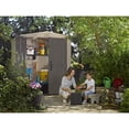 thumbnail image 2 of Keter 213562 Factor 6 x 6 All Weather Resistant Outdoor Storage Shed, Beige, 2 of 10