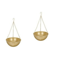 WORGEOUS 2pcs Hanging Planter Pot Flower Hanging Basket Hanging Planter Thicken Flowerpot