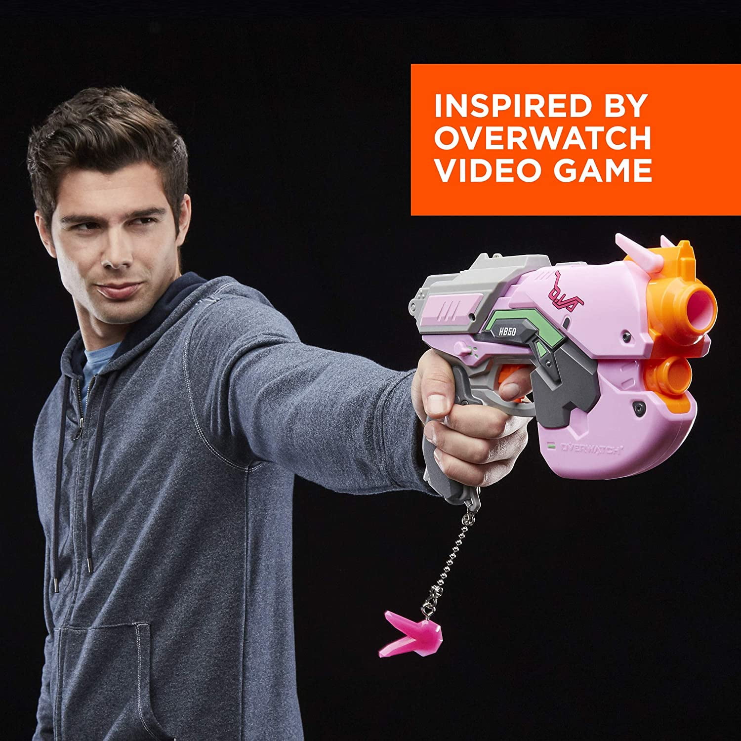 NERF Overwatch Rival Blaster with 3 Overwatch Rounds - Walmart.com