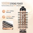 thumbnail image 4 of VEVOR Rotating Hair Dryer Brush Hot Air Styling Brush with 1.5" and 2" Head, 4 of 10