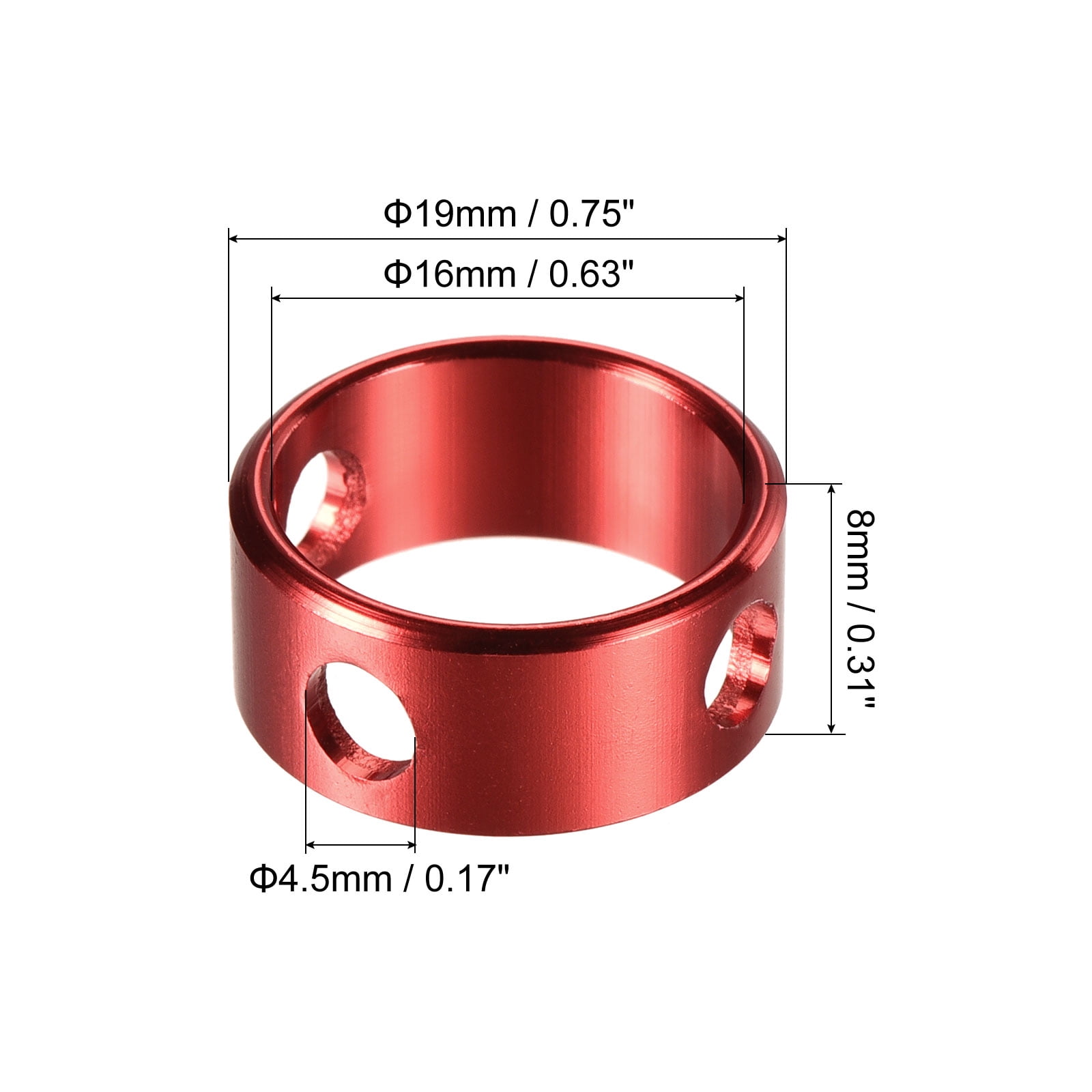 Unique Bargains Aluminum Tent Rope Ring Tensioner Adjuster