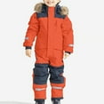 thumbnail image 2 of Staki Snow Suit For Kids Girls Snowsuit Windrpoof Ski Suits Jacket Snow Pants Set Winter Clothes Kids Snow Bibs Waterproof 0-6M,12M,18M,24M,3T,4T,5T,6-10Y,11-13Y(Red,5-6 Years), 2 of 6