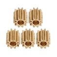thumbnail image 1 of 5 engranajes de motor cepillados de latón para coche RC, 10 dientes, para Axial SCX24 1/24 RC Crawler Car, 1 of 14