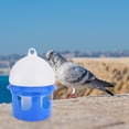 thumbnail image 1 of Raindrops 1Pc Bird Water Dispenser Blue Durable Practical Pet Bird Water Container Easy to Use, 1 of 8