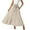 Beige, variant on Abomasnow Womens Maxi Skirt Basic Elastic High Waisted A-Line Long Skirt Casual Tie Front Flowy Palazzo Skilts S-2XL