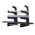 thumbnail image 4 of 3-Tier Mechanical Keyboard Holder Display Stand Keyboard Shelf for Storage Three Mechanical Keyboard Black, 4 of 5